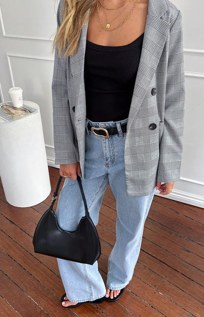 Brooklyn Times Blazer Check