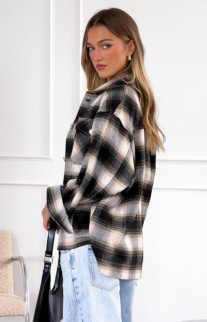 Orson Fleece Check Jacket